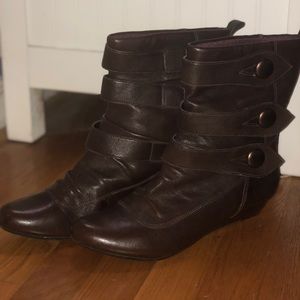 Brown Mid Calf Boots